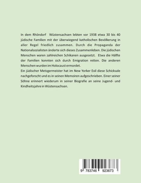 Produktbild: Die j&uuml;dische Gemeinde W&uuml;stensachsen