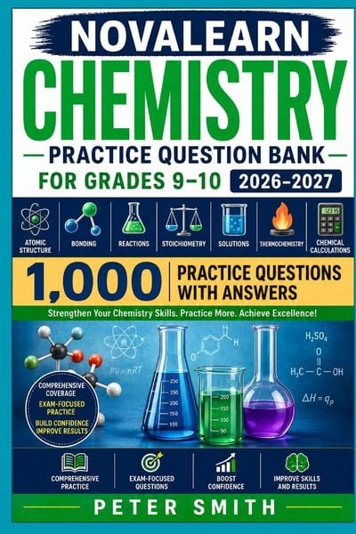 Produktbild: NovaLearn Chemistry Practice Question Bank for Grades 9-10 2026-2027
