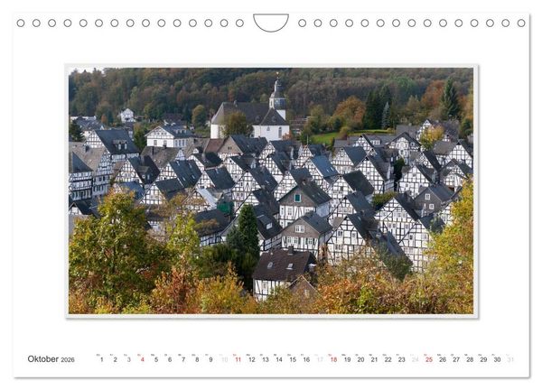 Produktbild: Emotionale Momente: Freudenberg &ndash; Ansichten einer Stadt. (Wandkalender 2026 DIN A4 quer), CALVENDO Monatskalender