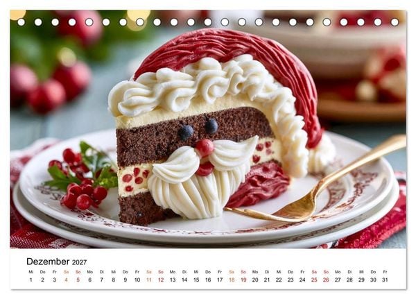 Produktbild: Lieblingskuchen - S&uuml;&szlig;e Augenblicke (Tischkalender 2027 DIN A5 quer), CALVENDO Monatskalender