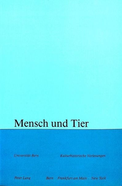 Produktbild: Mensch und Tier