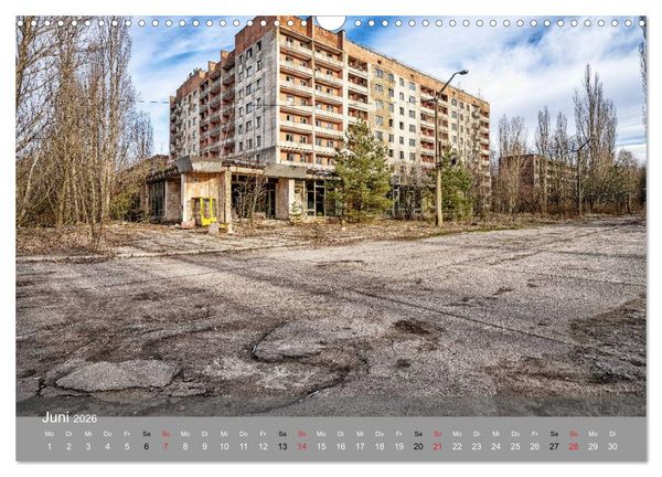 Produktbild: Tschernobyl - In der Sperrzone (Wandkalender 2026 DIN A3 quer), CALVENDO Monatskalender