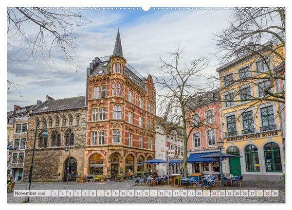 Produktbild: Aachen Impressionen (hochwertiger Premium Wandkalender 2026 DIN A2 quer), Kunstdruck in Hochglanz