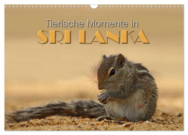 Produktbild: Sri Lanka - Tierische Momente (Wandkalender 2026 DIN A3 quer), CALVENDO Monatskalender