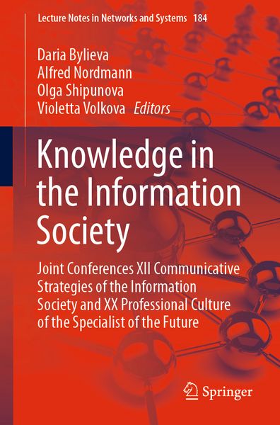 Produktbild: Knowledge in the Information Society