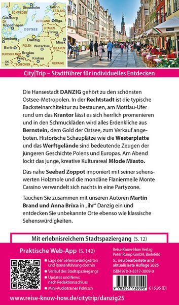 Produktbild: Reise Know-How CityTrip Danzig