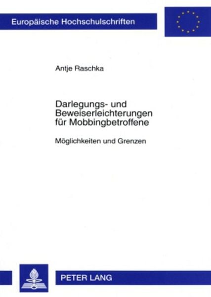 Produktbild: Darlegungs- und Beweiserleichterungen f&uuml;r Mobbingbetroffene