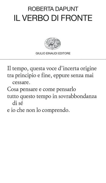 Produktbild: Il verbo di fronte