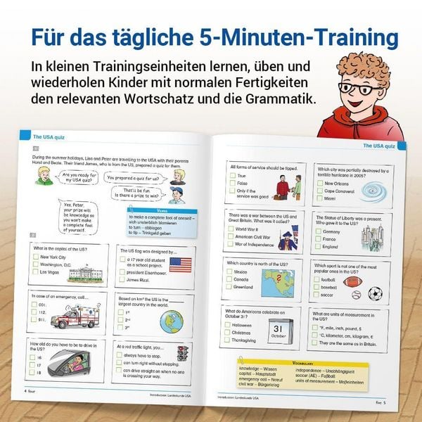 Produktbild: Das &Uuml;bungsheft Englisch 8