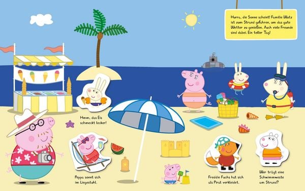 Produktbild: Peppa Pig Magnet-Spiel-Buch