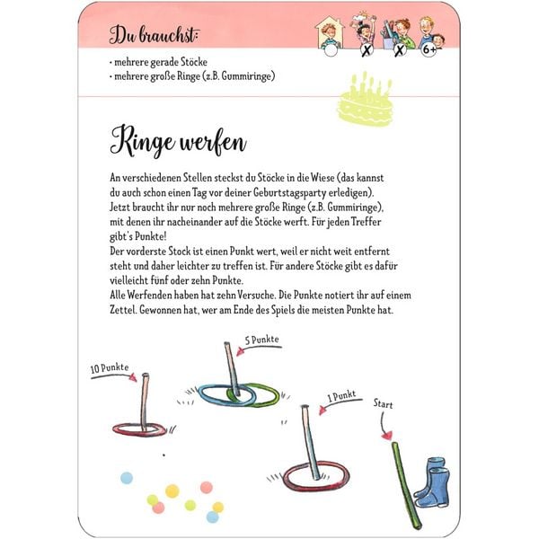 Produktbild: 50 Spiele f&uuml;r den Kindergeburtstag im Grundschulalter