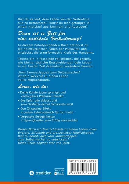 Produktbild: Vom Jammerlappen zum Selbermacher