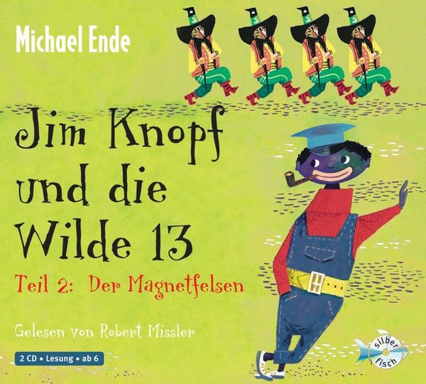 Jim Knopf und die Wilde 13 - Teil 2: Der Magnetfelsen - Michael Ende, CD, 9783867422178