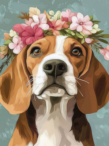 Produktbild: CALVENDO Puzzle Pfoten im Blumenmeer | 1000 Teile Lege-Gr&ouml;&szlig;e 64x48cm Foto-Puzzle f&uuml;r gl&uuml;ckliche Stunden