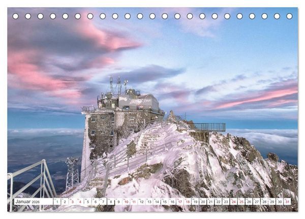 Produktbild: Slowakei - Die Sch&ouml;nheit der Tatra Gebirge (Tischkalender 2026 DIN A5 quer), CALVENDO Monatskalender