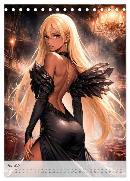 Produktbild: Vampire Couture (Tischkalender 2027 DIN A5 hoch), CALVENDO Monatskalender