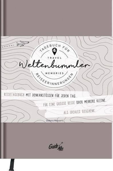 Produktbild: GuideMe Reisetagebuch Travel Memories &bdquo;Weltenbummler&ldquo;