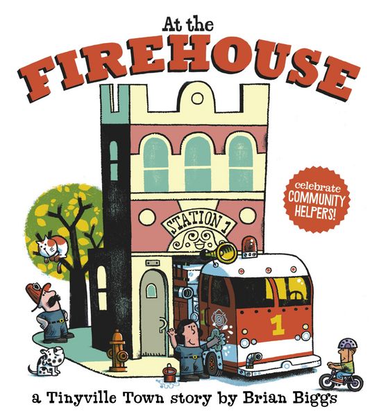 Produktbild: At the Firehouse (A Tinyville Town Book)