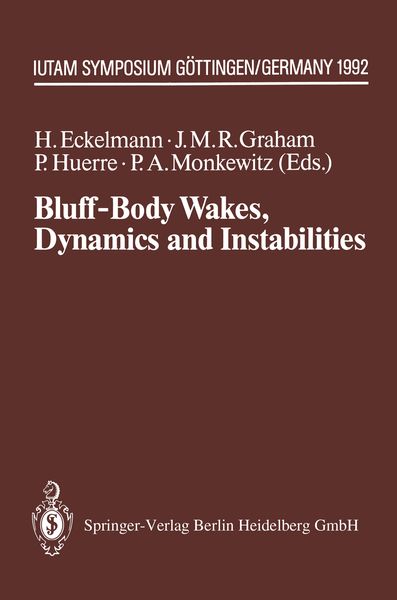 Produktbild: Bluff-Body Wakes, Dynamics and Instabilities