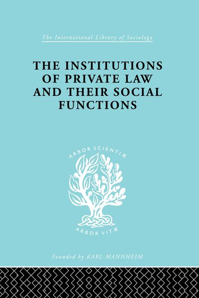 Produktbild: Inst Of Private Law Ils 208