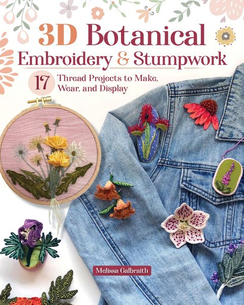 Produktbild: 3D Botanical Embroidery & Stumpwork