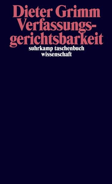 Produktbild: Verfassungsgerichtsbarkeit