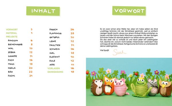 Produktbild: Mein tierisch-lustiges Strickliesel-Buch