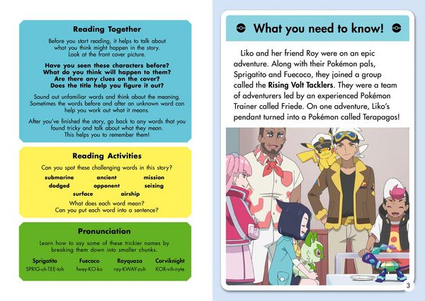 Produktbild: Pokemon Young Readers Level 3: Roar of the Black Rayquaza