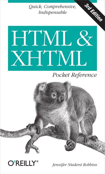 Produktbild: HTML and XHTML Pocket Reference