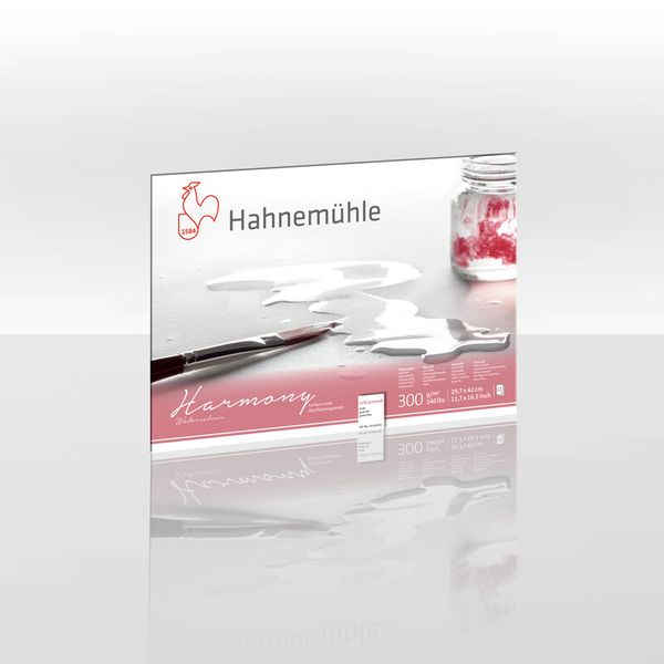 Produktbild: Hahnem&uuml;hle Papier Harmony Watercolour, DIN A 3, 300 g/m&sup2;