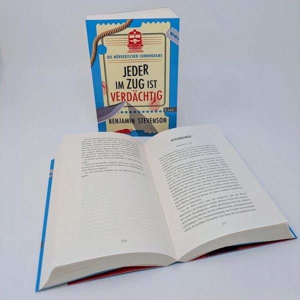 Produktbild: Die m&ouml;rderischen Cunninghams. Jeder im Zug ist verd&auml;chtig
