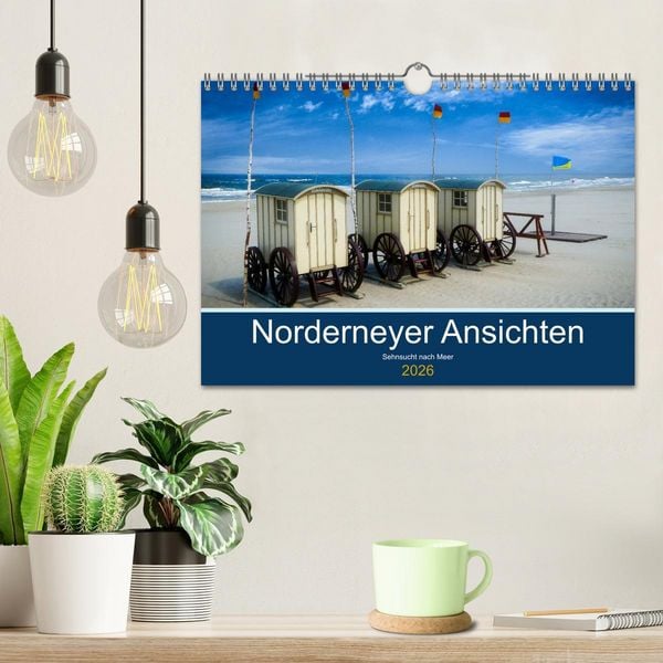 Produktbild: Norderneyer Ansichten (Wandkalender 2026 DIN A4 quer), CALVENDO Monatskalender