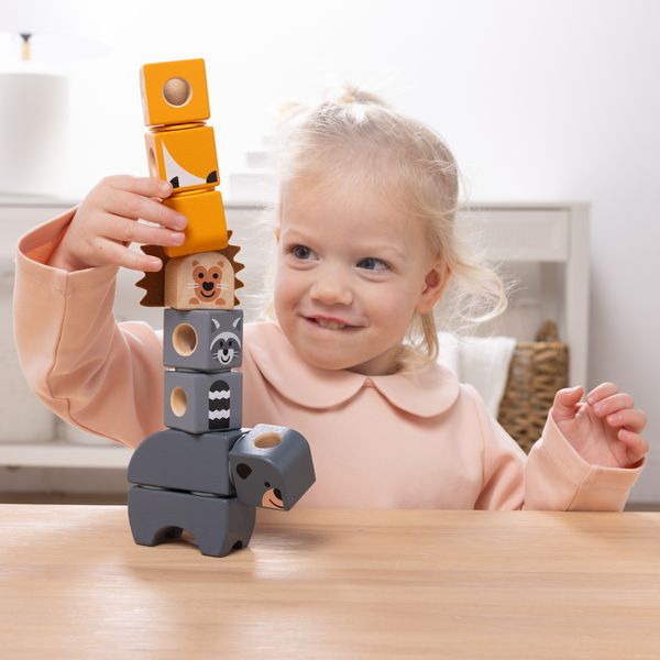Produktbild: Melissa & Doug Blockables Waldtierfreunde Bauset