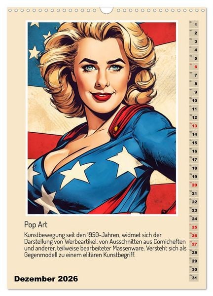 Produktbild: Kunststile der Moderne in Darstellungen von Frauen (Wandkalender 2026 DIN A3 hoch), CALVENDO Monatskalender