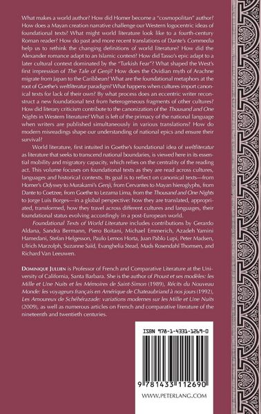 Produktbild: Foundational Texts of World Literature
