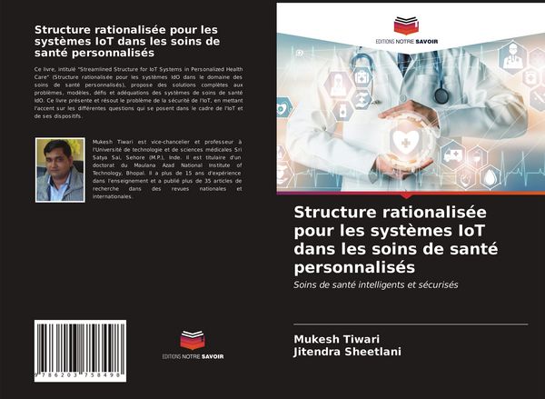 Produktbild: Structure rationalis&eacute;e pour les syst&egrave;mes IoT dans les soins de sant&eacute; personnalis&eacute;s