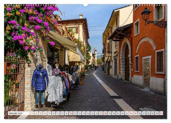 Produktbild: Unterwegs am Gardasee (hochwertiger Premium Wandkalender 2026 DIN A2 quer), Kunstdruck in Hochglanz