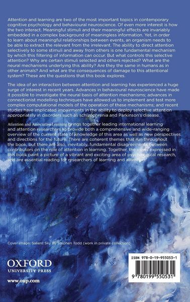 Produktbild: Attention & Associative Learning C