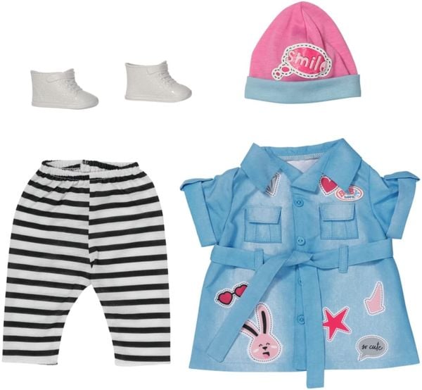 @BABY born Deluxe Jeans Kleid 43cm