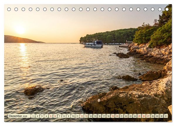 Produktbild: Lo&scaron;inj - Inselzauber in der Adria (Tischkalender 2026 DIN A5 quer), CALVENDO Monatskalender