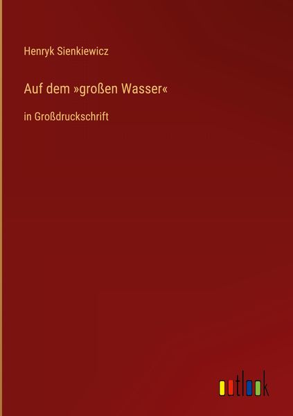 Produktbild: Auf dem 'gro&szlig;en Wasser'