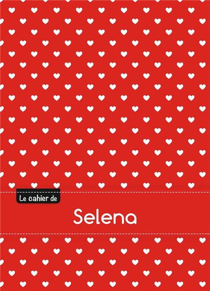 Produktbild: Cahier selena blanc,96p,a5