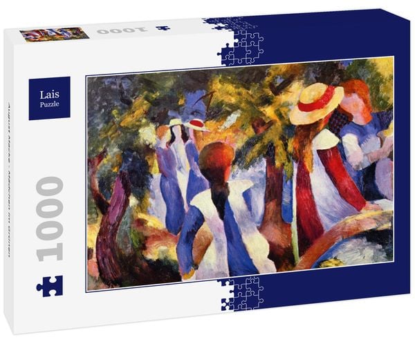Produktbild: Lais Puzzle August Macke - M&auml;dchen im Gr&uuml;nen 1000 Teile