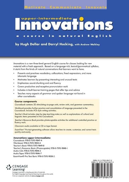 Produktbild: Innovations Upper-Intermediate