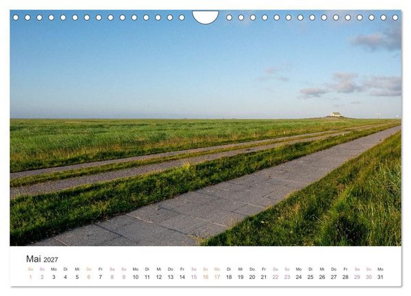 Produktbild: Hamburger Hallig - Der Weg ist das Ziel (Wandkalender 2027 DIN A4 quer), CALVENDO Monatskalender