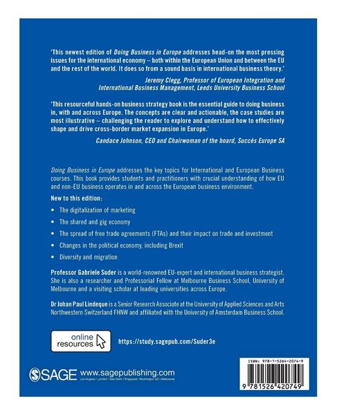 Produktbild: Doing Business in Europe