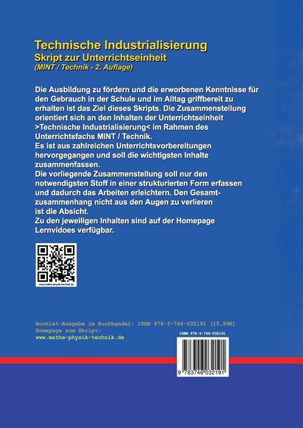 Produktbild: Technische Industrialisierung