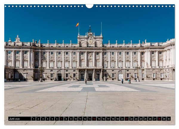 Produktbild: Madrid entdecken (Wandkalender 2026 DIN A3 quer), CALVENDO Monatskalender
