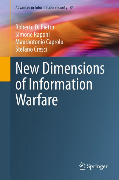 Produktbild: New Dimensions of Information Warfare