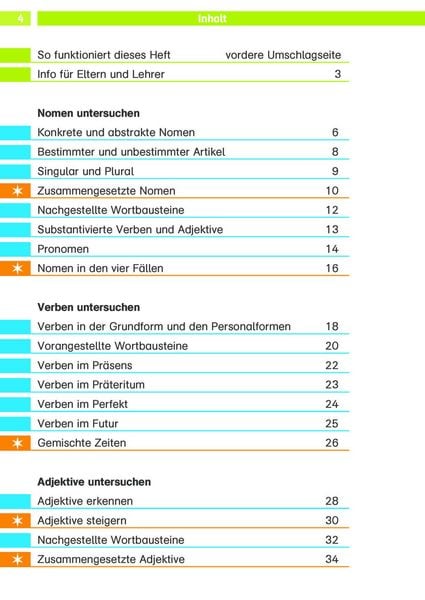 Produktbild: Die Deutsch-Helden Grammatik 4. Klasse